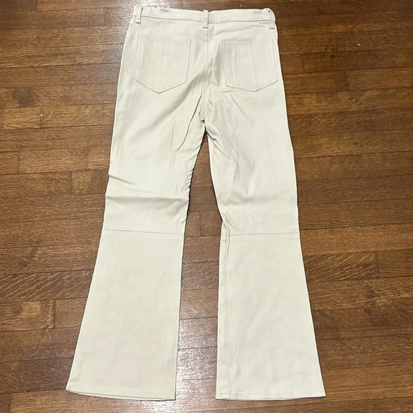 Rag & Bone cream leather pants - Picture 3 of 6